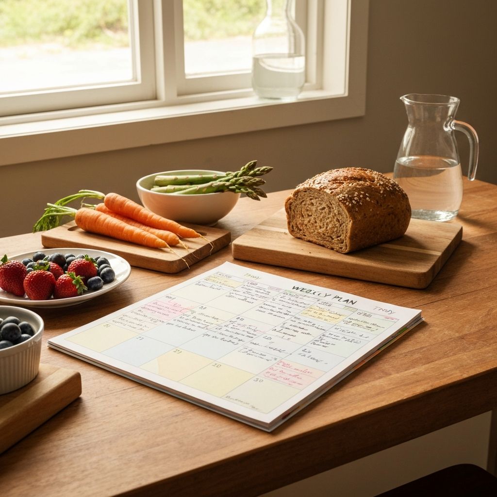 Rutinas semanales de alimentación